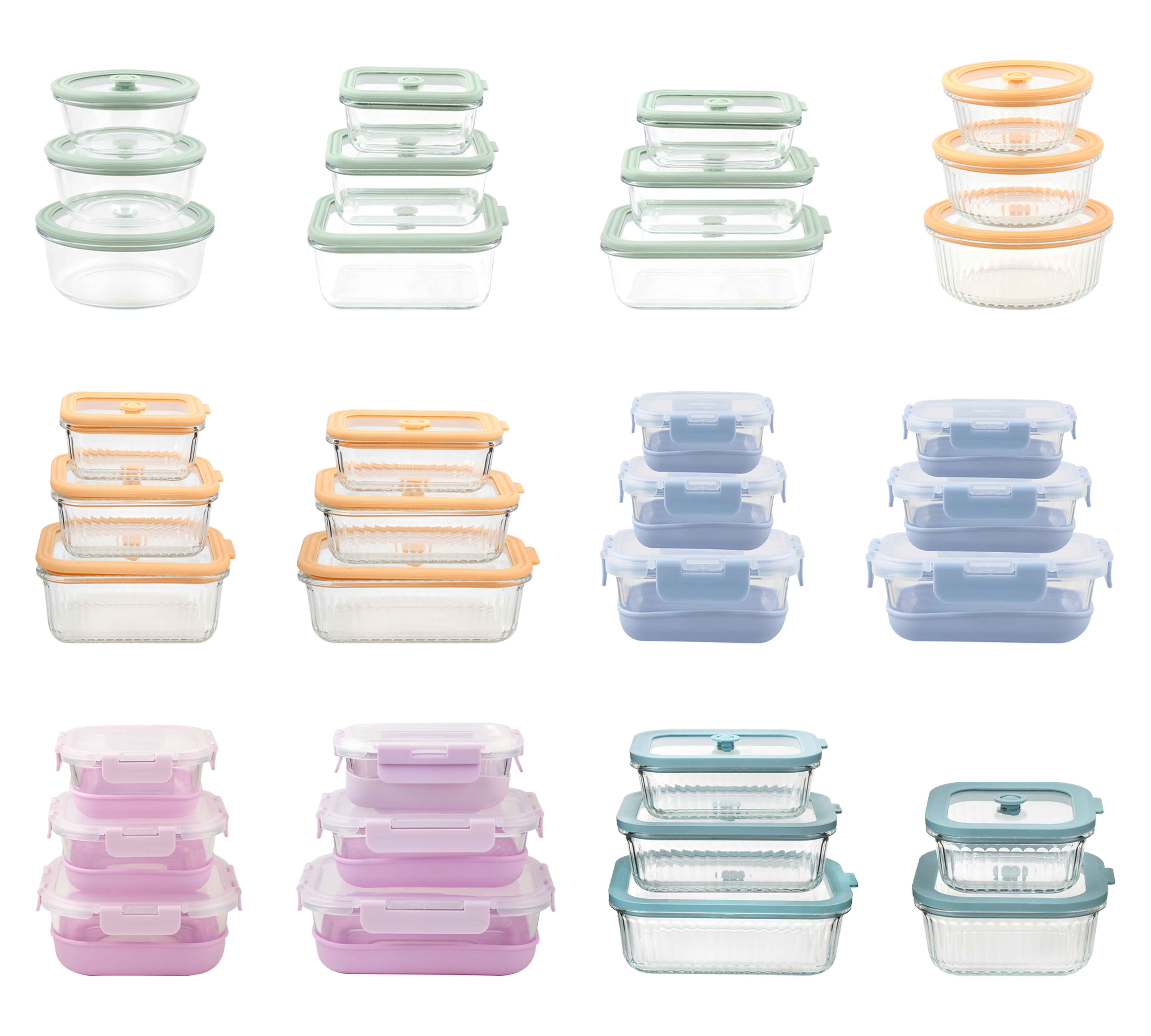  The 138th Canton Fair Glass Food Container